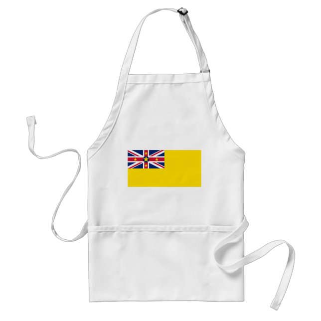 Niues flagga förkläde (Framsidan)