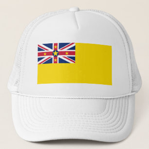 Niues flagga keps