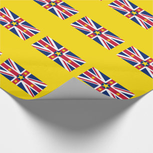 Niues flagga presentpapper