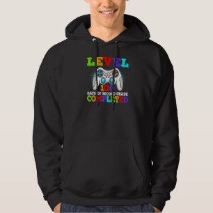 Nivå 100 dagar för andra Klass-lärarbojor, barn oc Hoodie