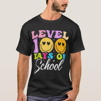 nivå 100 skoldagar 100 dagars inläsning t shirt