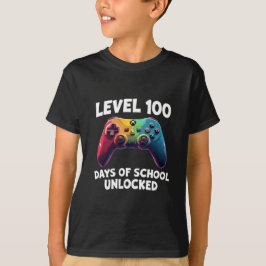Nivå 100 Skoldagar Upplåst  T Shirt