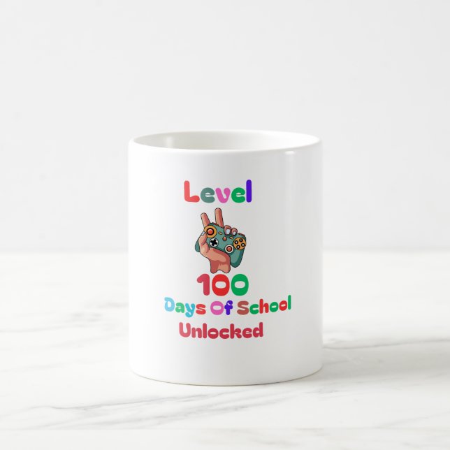 Nivå 10 Gamer Mugg - Perfekt Birthday Gift! (Center)
