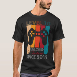 Nivå 10 olåst Fantastisk sedan 2012 Vintage T Shirt