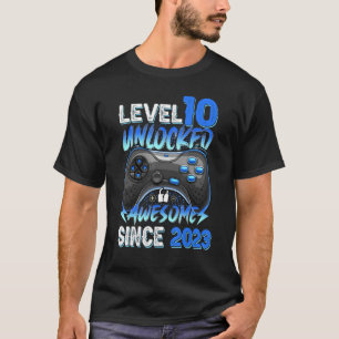 Nivå 10 olåst Fantastisk sedan 2023 tionde födelse T Shirt