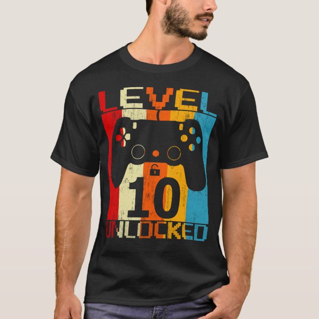 Nivå 10 olåst t shirt (Framsida)