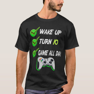 Nivå 10 Upplåst 10-dagars jackljus för fågelskåp T Shirt
