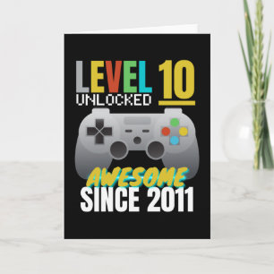 Nivå 10 Upplåst Fantastisk Sedan 2011 Kort