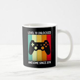 nivå 10 upplåst fantastisk sedan 2016 kaffemugg