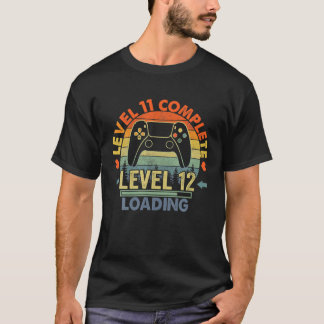 Nivå 11 Fullständig årsdag - gåva 11:e Bröllop och T Shirt