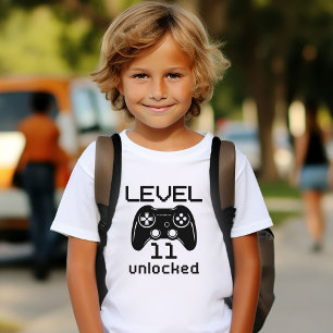 Nivå 11 Olåst 11:e födelsedagsgåva T Shirt