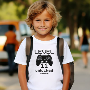 Nivå 11 Olåst 11:e födelsedagsgåva T Shirt