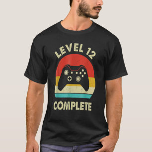 Nivå 12:e Complete Retro 12 år Bröllop-förmyndare T Shirt
