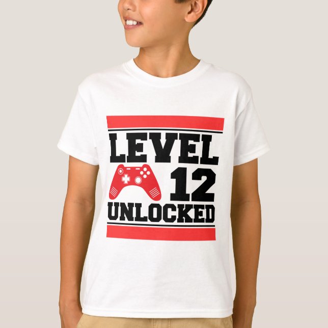 Nivå 12 olåst t shirt (Framsida)