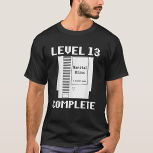 Nivå 13 Fullständig grafik Par 13:e Bröllop Ann T Shirt