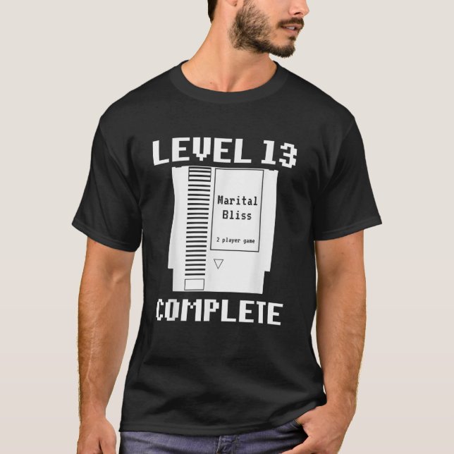 Nivå 13 Fullständig grafik Par 13:e Bröllop Ann T Shirt (Framsida)