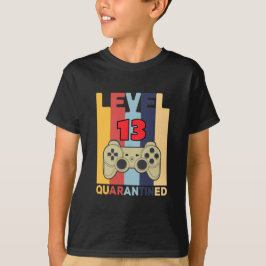 Nivå 13 kvartantIned T Shirt