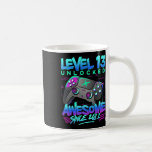 Nivå 13 Olåst 13 år Gammal födelsedag 13 B Kaffemugg