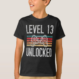 Nivå 13 Olåst 13:e födelsedagen T Shirt