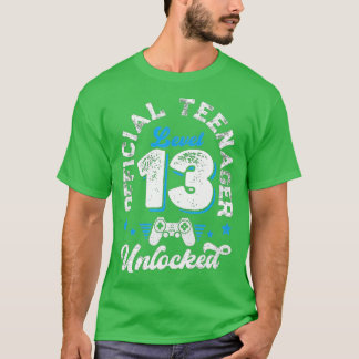 Nivå 13 Olåst 13th Video Birthday Gift (154 T Shirt