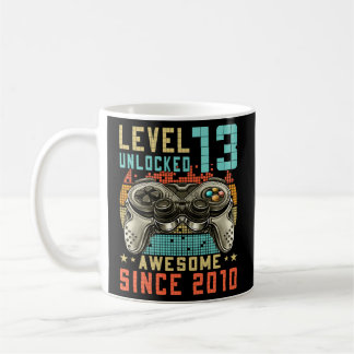 Nivå 13 olåst Fantastisk sedan 2010 13th-spel Kaffemugg
