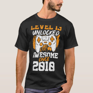 Nivå 13 olåst Fantastisk sedan 2010 videospels-Bi T Shirt