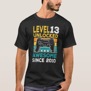 Nivå 13 olåst Fantastisk sedan 2010 videospels-Bi T Shirt