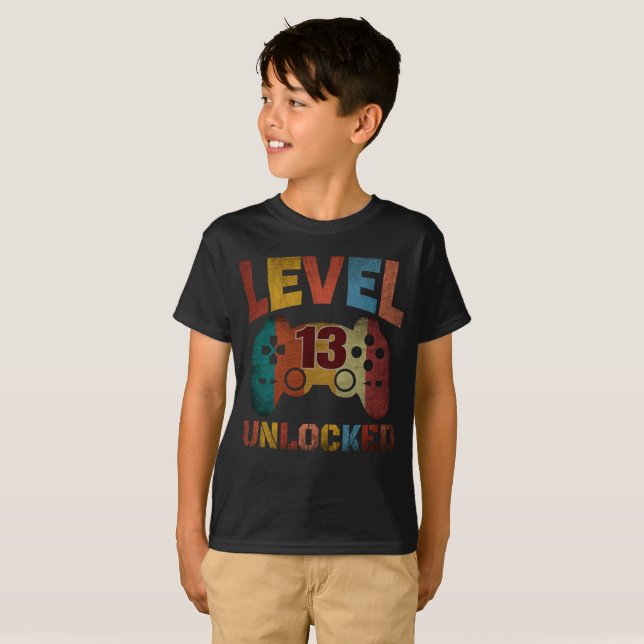 NIVÅ 13 OLÅST T SHIRT (Hel framsida)