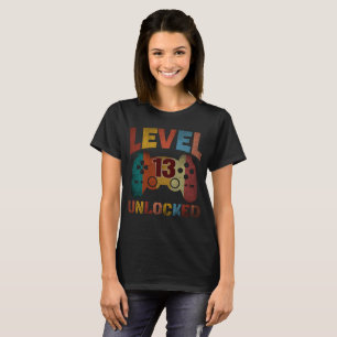 NIVÅ 13 UPPLÅST T SHIRT