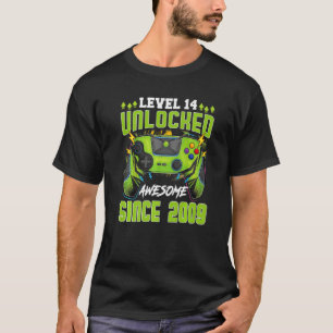 Nivå 14 olåst Fantastisk sedan 2009 spelande 14:e T Shirt