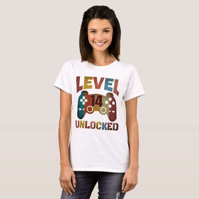 NIVÅ 14 OLOCKED T-Shirt (Hel framsida)