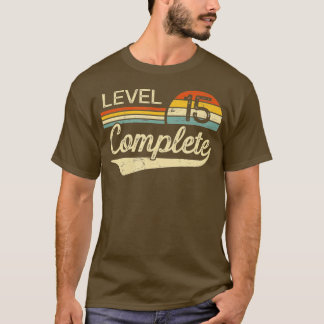 Nivå 15 Fullständig 15-årsdag för Bröllop T Shirt