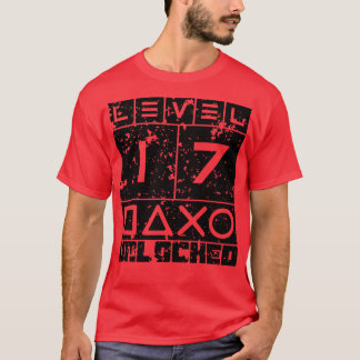 Nivå 17 olåst t shirt
