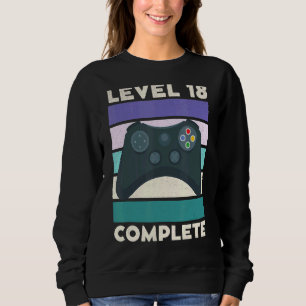 Nivå 18 - 18 års spelande i 18 års ålder t shirt