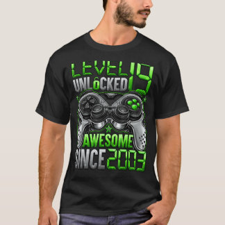 Nivå 19 Olåst Fantastisk sedan 2003 19:e födelseda T Shirt