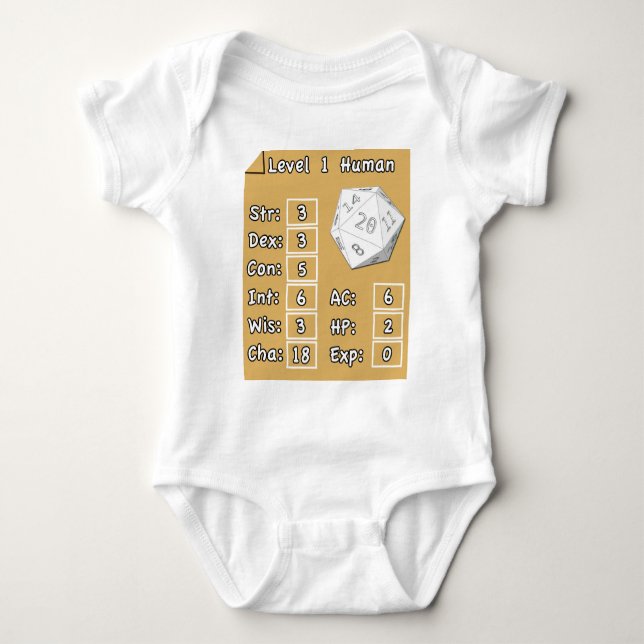 Nivå 1 Personal Tee (Framsida)