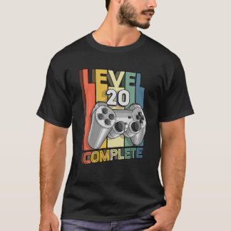 Nivå 20 Fullständig 20-dagars matchande videokamer T Shirt