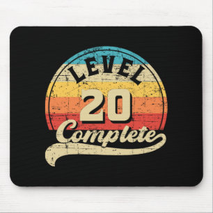 Nivå 20 Fullständig spelare Tee 20:e Bröllop Anniv Musmatta