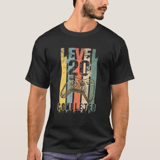 Nivå 20 Slutförd videospelare 20:e Bröllop-komplem T Shirt