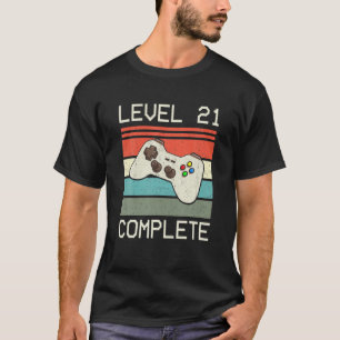 Nivå 21 Fullständig videospelare - 21st Bröllop An T Shirt