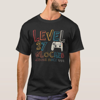 Nivå 27 olåst Fantastisk sedan 1994 Vintage 27:e T Shirt