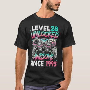Nivå 28 olåst Fantastisk sedan 1995 28:e födelseda T Shirt