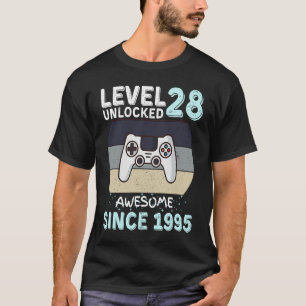 Nivå 28 olåst Fantastisk sedan 1995 videospelare B T Shirt