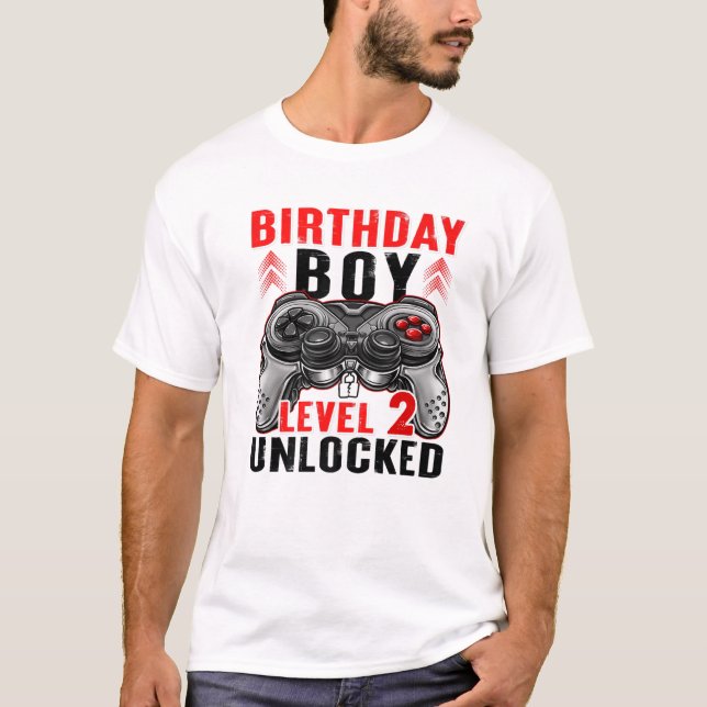 Nivå 2 olåst Fantastisk sedan 2020 Andra födelseda T Shirt (Framsida)