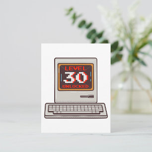 Nivå 30 olåst julkort