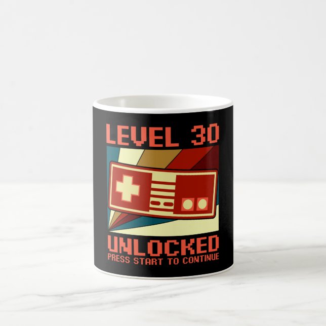 NIVÅ 30 OLOCKED 30 Fågelspelerska Kaffemugg (Center)