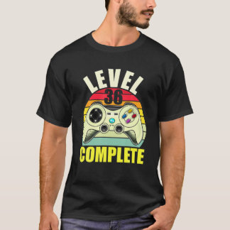 Nivå 36 Complete Gamer Birthday Celebrant Video G T Shirt