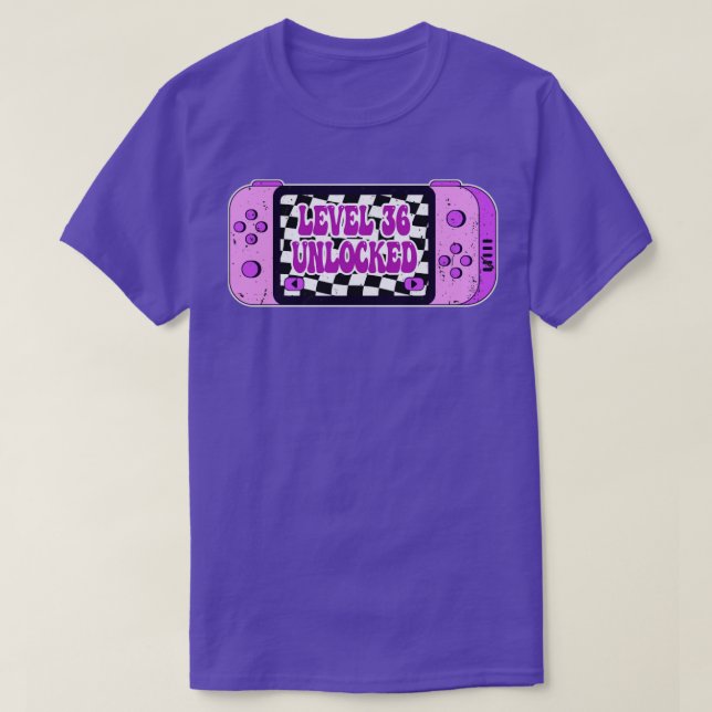 Nivå 36 olåst t shirt (Design framsida)