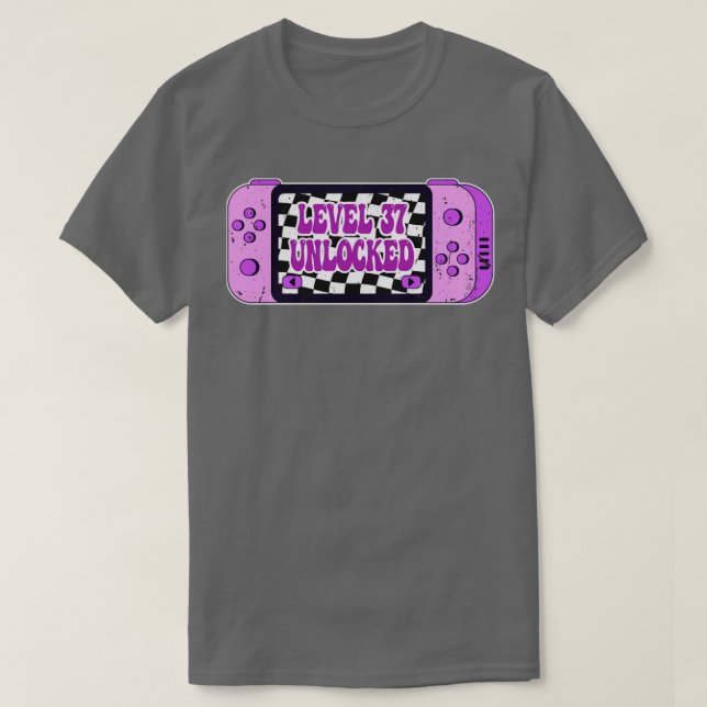 Nivå 37 olåst t shirt (Design framsida)