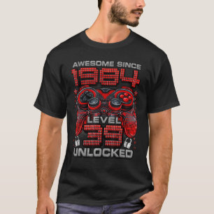 Nivå 39 Olåst Fantastisk sedan 1984 39:e födelseda T Shirt